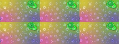 Küçük, tarafsız çiçeklerde oldukça eski bir besin torbası deseni. Tekstil, kumaş, kapaklar, duvar kağıtları, baskı, paket, koleksiyon defteri, örgü, dekupaj için çiçek arkaplanı..