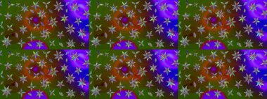 Düz Çiçek Elementleri Tasarımı. Raster illüstrasyonu. Renkli Bahar Teması eskiz kalıbı. Şirin çiçek elementleri. Çizim deseni Modaya uygun kumaş deseni.