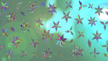 Simple cute pattern in small-scale flowers. Raster illustration. Floral sketch background for textile or book covers, manufacturing, wallpapers, print, gift wrap and scrapbooking.