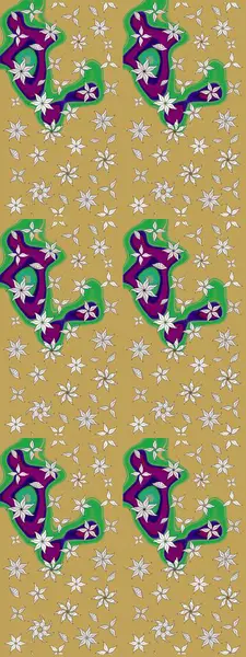 Küçük çaplı çiçeklerdeki basit şirin desenler. Tekstil veya kitap kapakları, imalat, duvar kağıtları, baskı, hediye paketi ve yapıştırma kitabı için çiçek eskizi geçmişi. Raster illüstrasyonu.