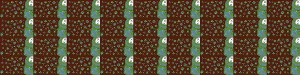 Düz Çiçek Elementleri Tasarımı. Sketch Colour Spring Theme eskiz kalıbı. Kahverengi renkli çiçekler. Sevimli çiçek raster deseni.