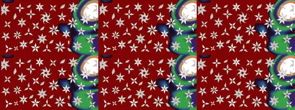 Eski usul küçük çiçekli şirin bir eskiz deseni. Moda arka planında parlak buketler. Kumaş, duvar kağıdı ve kağıt üzerine baskı yapmak için gelişen arka plan. Raster illüstrasyonu.