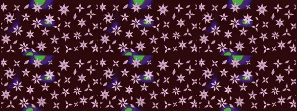 Kahverengi renkte manzaralı çiçek deseni. Üst manzara, yumuşak stil. Sevgililer günü ve tebrik kartı konsepti için şık bir davetiye. Çiçek kompozisyonu, el boyası, hassas şablon..