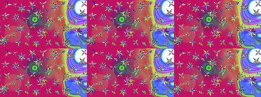 Çiçek arkaplan. Çizim raster deseni. Güzel kumaş deseni.