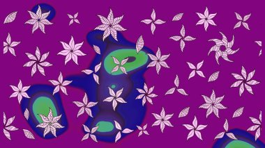 Organik elementler. Suluboya etkisi. Botanik çizim kalıbı. Raster deseni.