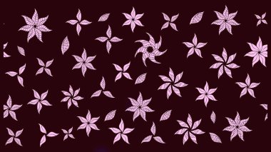 Sevgililer günü ve tebrik kartı konsepti için şık bir davetiye. Üst manzara, yumuşak stil. Kahverengi renkte manzaralı çiçek deseni. Çiçek kompozisyonu, el boyası, hassas şablon..