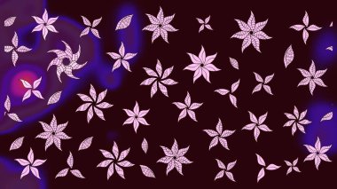 Raster Güzel kumaş deseni. Çiçek arkaplan ile soyut zarafet çizim deseni.