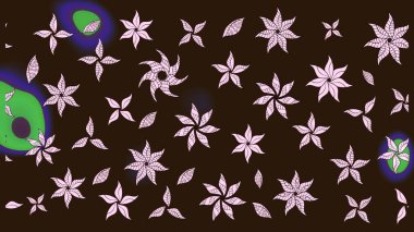 Tekstil, kumaş, kapaklar, duvar kağıtları, baskı, naylon, koleksiyon defteri, örgü, dekupaj için güzel bir eskiz. Millefleur 'lar. Küçük kahverengi çiçekli oldukça eski bir besin torbası deseni..