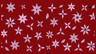 Renkli Bahar Teması eskiz kalıbı. Eskiz klasiği. Düz Çiçek Elementleri Tasarımı. Raster Şirin kumaş deseni.