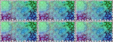 Küçük renkli çiçekler. Çiçekli bahar çiçekleri. Küçük çiçekte güzel bir desen. Moda baskıları için zarif bir şablon. Motley illüstrasyonu.