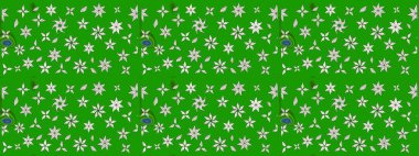 Çiçekli bahar çiçekleri. Küçük çiçekte güzel bir desen. Küçük renkli çiçekler. Moda baskıları için zarif bir şablon. Motley illüstrasyonu.