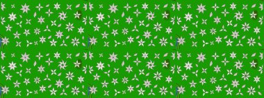 Küçük çaplı çiçeklerdeki basit şirin desenler. Tekstil veya kitap kapakları, imalat, duvar kağıtları, baskı, hediye paketi ve yapıştırma kitabı için çiçek eskizi geçmişi. Raster illüstrasyonu.