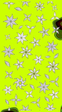 Çiçekleri, deniz kabukları, mandalaları ve suluboya efektleriyle donanma geçmişi. Yatak çarşafları, ceket, paket tasarımı, kumaş ve moda kavramları için tekstil baskısı. Çizim kalıbı etnik tasarım.