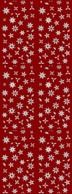 Raster illüstrasyonu. Eskiz geçmişi. Kumaş, tekstil, duvar kağıdı baskısı için. Tomurcukları çiçek olan sevimli bir çiçek deseni. Eski usul. Raster..