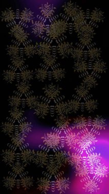 Kış kar taneleri, raster arka plan. Yüzey için tekrarlanan doku, ambalaj kağıdı, siyah, gri ve kahverengi renkler üzerine kar tanesi.