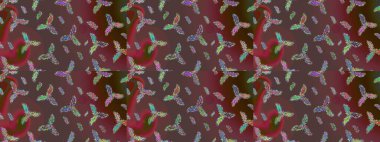 Lace Snowflakes 'in etnik kökü. Raster illüstrasyonu. Stilize Çiçekler. Mandalas 'ın dekoratif dokusu. Kumaş veya Duvar Kağıdı Tasarımı. Tekstil için Lacy Fashion Print. Halk Biçimi.