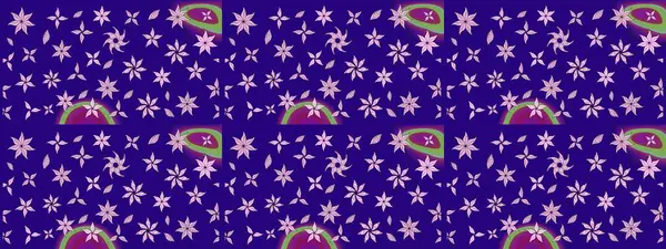 Mavi renkte manzaralı çiçek deseni. Sevgililer günü ve tebrik kartı konsepti için şık bir davetiye. Çiçek kompozisyonu, el boyası, hassas şablon. Üst görünüm, yumuşak biçim.