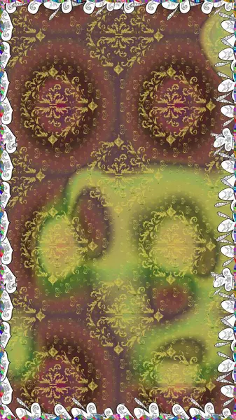 Çiçek deseni. Raster Illustrasyon. Çiçeksiz arka plan. Şatafatlı bahar bahçesi dokusu.