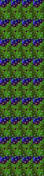 Raster illüstrasyonundaki çiçek desenli çizim. Düz Çiçek Elementleri Tasarımı. Güzel kumaş deseni. Renkli Bahar Teması çizim şablonu.