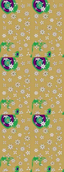 Güzel çiçek deseni. Düz Çiçek Elementleri Tasarımı. Renkli Bahar Teması eskiz kalıbı. Sarı renkte çiçekler.