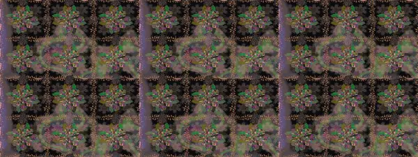 Raster illüstrasyonu. Düz Çiçek Elementleri Tasarımı. Güzel kumaş deseni. Renkli Bahar Temalı Kusursuz Arkaplan. Kusursuz çiçek deseni. Asya tekstil tarzında.