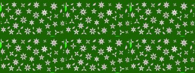 Desen, çizim, çiçek sınırı. Çiçek çelengi. Güzel, parlak, pürüzsüz kumaş, tuval. Kıvırcık, parlak örgü. Eski moda arka plan. Raster illüstrasyonu.