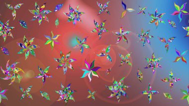 Özgürlük stili Millefleur 'lar. Küçük yabani çiçeklerdeki halk modelini çiz. Taşralı şıklığı. Tekstil, duvar kağıdı, kapaklar, yüzey, baskı, hediye paketi, hatıra defteri, dekupaj için çiçek çayırı arka planı.