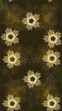 Renkli elementlerle Raster ilginç desen.