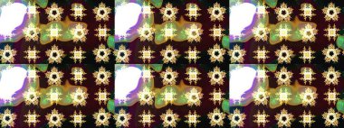 Beyaz ve kahverengi renklerde şirin soyut kar taneleri raster tasarımı. Düz kar karalama ikonları, yılbaşı afişi için kar taneleri silueti, kartlar. Yeni yıl kar tanesi.