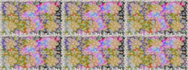 Şam, tasarım için kusursuz desen. Tarafsız renklerde, altın elementli pürüzsüz desen.