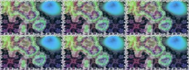 Raster. Güzel suluboya çiçekler, parlak tablolar ilham verici çiçek desenli kusursuz arka plan..