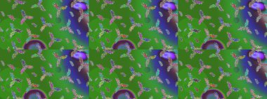 Raster. Kar Tanesi raster simgesi arka plan yeşil, mavi ve mor. Xmas Frost kar taneleri izole edilmiş siluet sembolü. Kış Noel 'inde kar bembeyaz kristal element. Meteoroloji buz koleksiyonu