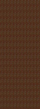 Raster hisseleri. Kahverengi üzerine çiçekler. Eskiz arkaplan modeli. Suluboya, elle çizilmiş.