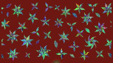 Yumuşak pamuk tasarımı. Raster 'ın taze dokusu. Klasik çiçek desenli. Yumuşak fayans. Paketleme, tekstil, duvar kağıdı için çiçek arkaplanı.