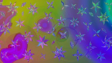 Paketleme, tekstil, duvar kâğıdı için çiçek eskizi. Klasik çiçek desenli. Raster 'ın taze dokusu. Yumuşak pamuk tasarımı. Yumuşak kiremit.