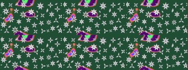 Çizim çiçek deseni duvar kağıdı, web sitesi arka planı, ambalaj kağıdı, davetiye, broşür, afiş veya web sitesi için kullanılabilir. El çizimi Raster çizimi. Parlak elementlerin.