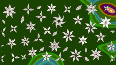 Eskiz Vintage Çiçek Deseni. Raster Kalça dokusu deseni.