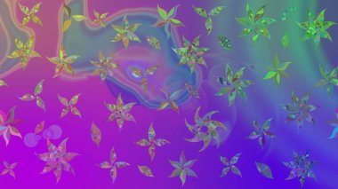 Parlak elementlerin. El çizimi Raster çizimi. Çizim çiçek deseni duvar kağıdı, web sitesi arkaplanı, paket kağıdı, davetiye, broşür, pankart veya web sitesi için kullanılabilir.