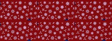 Çiçekler suluboya eskiz deseni. Raster Stili kumaş deseni.