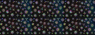 Eskiz arkaplan modeli. Vadinin gri renkli çiçekleri. Suluboya, elle çizilmiş. Raster - stok.