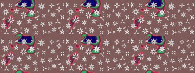 Ton halinde. Dekorasyon ve tasarım için güzel bir desen. Suluboya desenli çiçek deseni. Çiçeğin suluboya çizimlerinin mükemmel deseni. Moda yazdırma.