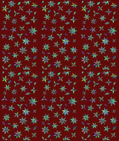 Çiçekli eskiz arkaplanı. Renkli Bahar Teması eskiz kalıbı. Düz Çiçek Elementleri Tasarımı. Çocuk stili.