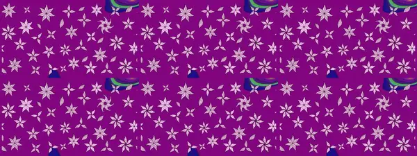 Raster çiçek desenleri çiziyor. Vadinin çiçekleri mor renklerde.