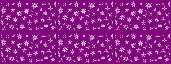 Suluboya çiçekli çiçek deseni. Mor renkli güzel bir tekstil. Raster illüstrasyonu.