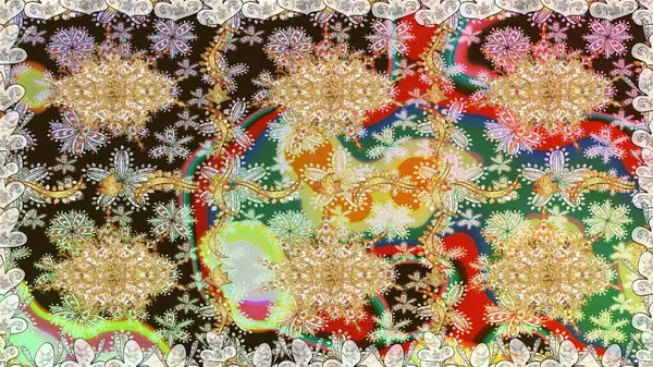 Noel, kar tanesi, yeni yıl 2019. Tarafsız renklerde, altın elementlerle kusursuz bağ dokusu.