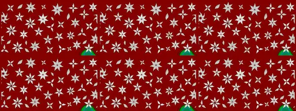 Raster deseni. Küçük çiçekteki sevimli çiçek deseni. Raster illüstrasyonu. Kibarca, yaz çiçekleri kırmızı renklerde.