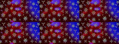 Kahverengi renkli çiçekler. Raster düz çiçek çizim deseni. Tasarım hediye paketi, tebrik kartları, posterler ve afiş tasarımı.