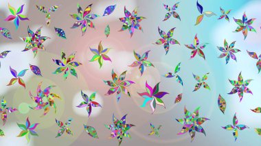 Renkli nötr çizim kalıbı. Tekstil ve kapak tasarımı için mükemmel. Doodle tarzı. Elle çizilmiş sonbahar çiçeği deseni. Tarafsız renklerde çiçekler.