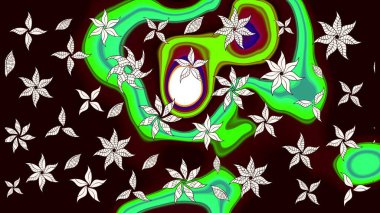 Süslü zentangle çizim dokusu, soyut çiçeklerle süslenmiş. Çiçek deseni duvar kağıdı, desen dolguları ve web sayfası arka planı için kullanılabilir. Şekillendirilmiş çiçekli çizim deseni.