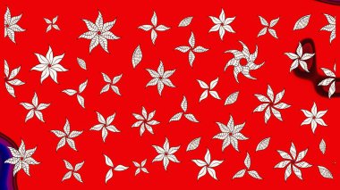 Vadinin çiçekleri kırmızı renklerde. Raster - stok. Eskiz arkaplan modeli. Suluboya, elle çizilmiş.